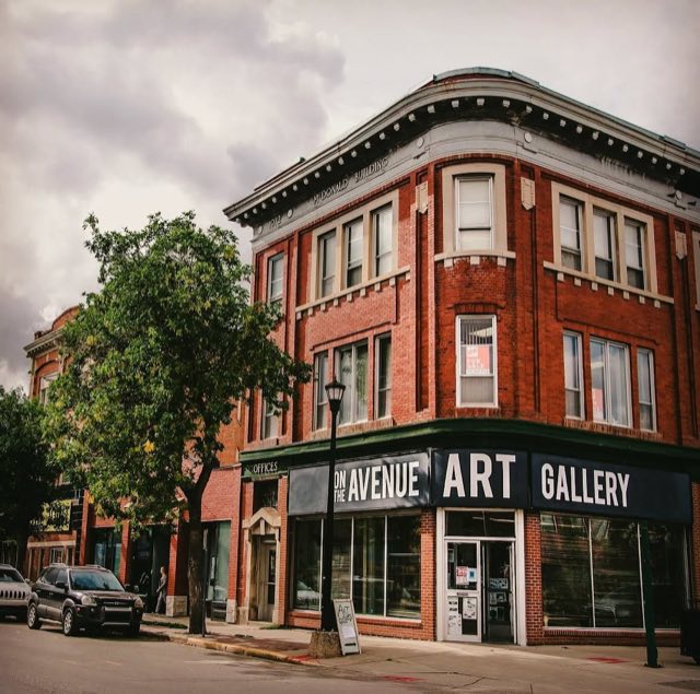 On the Avenue Art Gallery storefront, Prince Albert